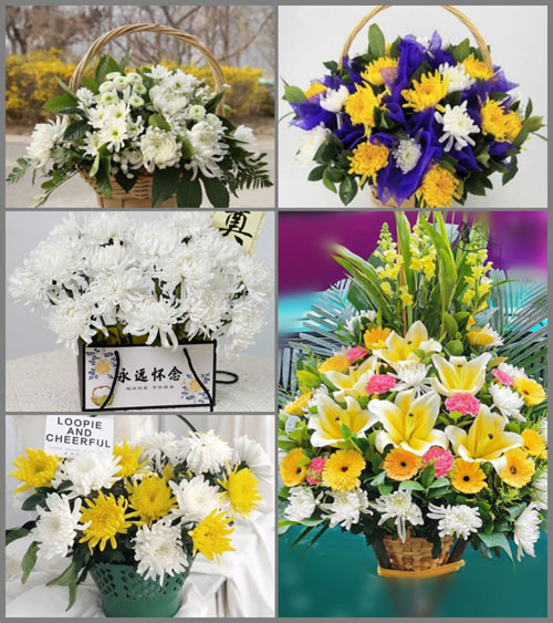 山东青岛黄岛区理务关镇芙蓉村白事提篮配送